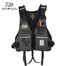 New Daiwa Fishing Life Jacket Adult Swimming Life Vest Outdoor Buoyancy First Aid Kayak  Vest for Drifting Boating Rescue Jacket