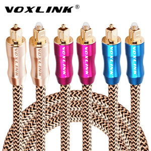 VOXLINK Premium Toslink Fiber Optic Cables - Paruse