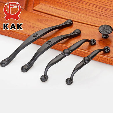 KAK American Style Black Zinc Alloy Handles. - Paruse