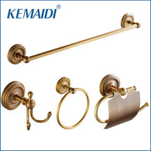 KEMAIDI Antique Brass Bathroom Accessories. - Paruse