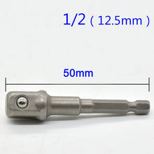 1pcs Chrome Vanadium Steel Socket Adapter Hex Shank - Paruse
