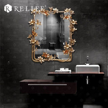 Magnolia Rectangle Wall Mirror. - Paruse