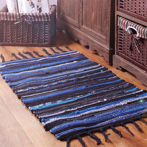 Mediterranean Style Cotton Floor Mats - Paruse