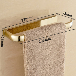 FZ Series Golden Polished Thicker Bathroom accessories. - Paruse