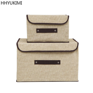 HHYUKIMI Brand Have a lid Multifunction Foldable Covered Storage Box - Paruse