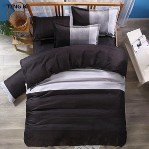 TENG BI brand hot stripe simple fashion design bedding set - Paruse