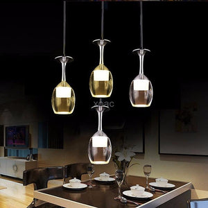 Modern LED Wine Glass  Pendant  Lighting. - Paruse