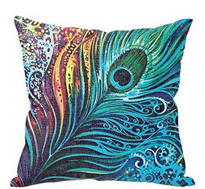 High Quality Feather Printed Pillow Cover - Paruse