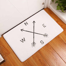 Nordic Arrow Printed Floor Mat - Paruse