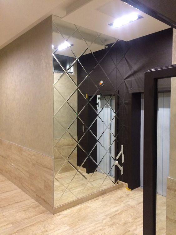 Luxury Beveled Glass Mirror for Wall - Paruse