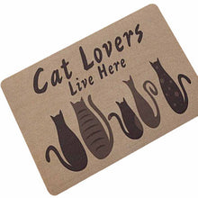 Cats Animal Print Entrance Doormat - Paruse