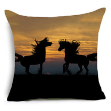 Wild Horse Photos Throw Pillow Cover. - Paruse