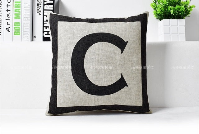 The Cross of Swiss Black & White Decorative Pillow - Paruse