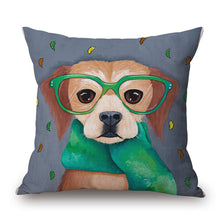 Cute Dog/ Cat/ Flamingo Decorative Pillow Covers - Paruse