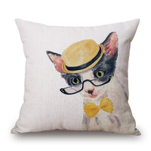 Cute Dog/ Cat/ Flamingo Decorative Pillow Covers - Paruse