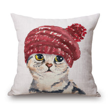 Cute Dog/ Cat/ Flamingo Decorative Pillow Covers - Paruse