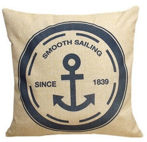 Vintage Smooth Sailing Decorative Pillows - Paruse
