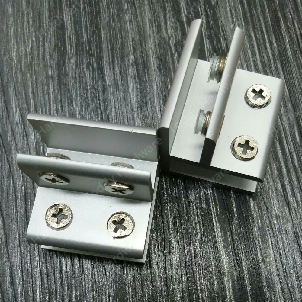 2pcs L Style Aluminum Glass Clamps - Paruse