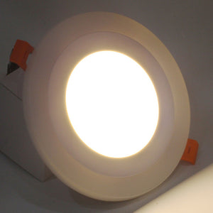 RGB LED Downlight 3W 6W 12W 18W Round Square Recessed Lamp - Paruse