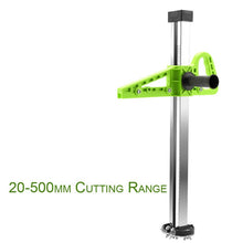Manual High Accuracy Gypsum Board Cutter, 4 Bearings 20-600mm Cutting Range